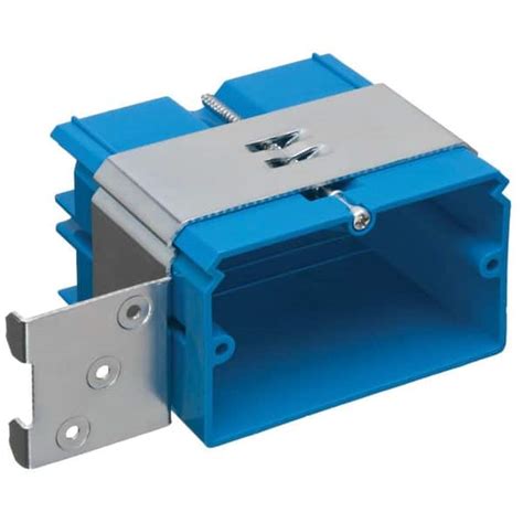 electrical box depth adjuster|single gang adjustable electrical box.